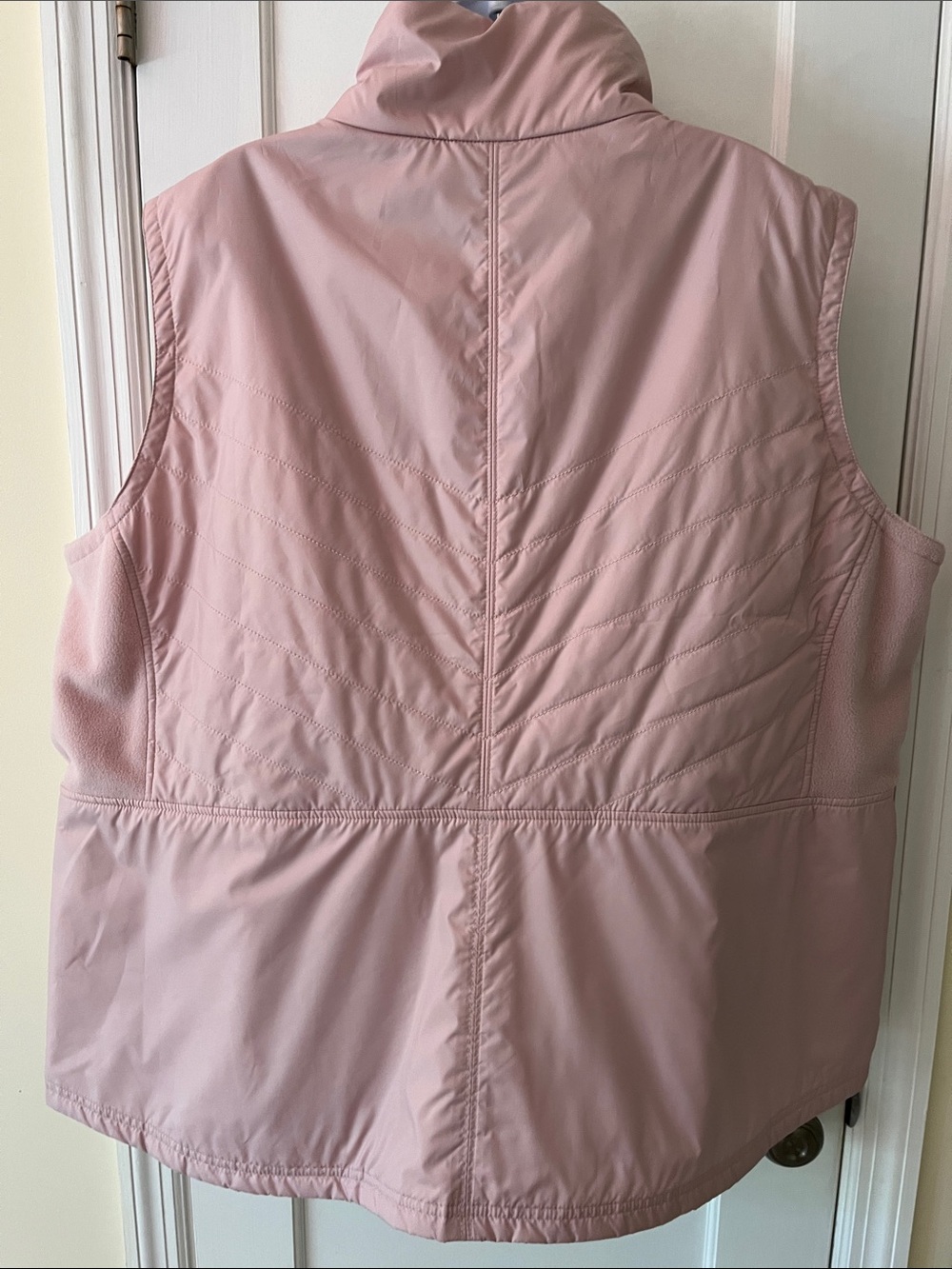 NWT Columbia Quilted Fleece Panel Vest Women's 3X Pink UPF Active Outdoors Gift - Picture 5 of 13